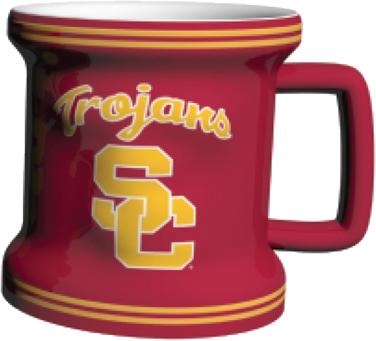 NCAA USC Trojans Sculpted Mini Mug, 2-ounce