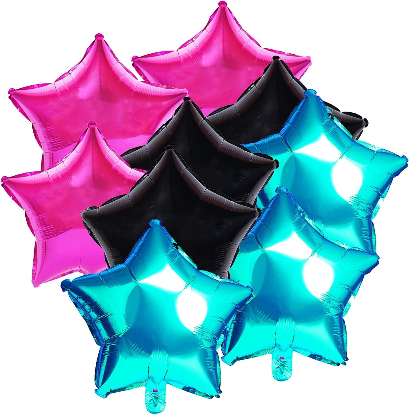 Furuix Tik Tok Birthday Decorations Star Balloon Kit Tik Tok Balloon Music Balloons Musical Note Party Supplies for Both Kids and Adults Tik Tok Decor