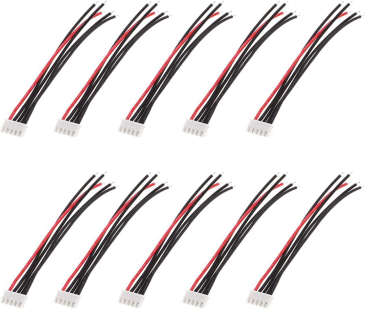 Karcy 22WAG Connector Adapter Plug Battery Wire Balance Extension Cable 10cm 4S 5Pins for Li-Po Batteries