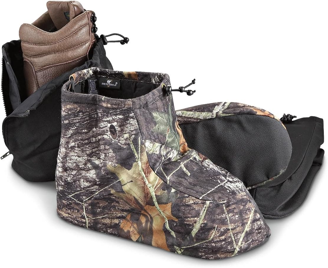 ArcticShield Boot Insulators with Zippers (Black, XX-Large)