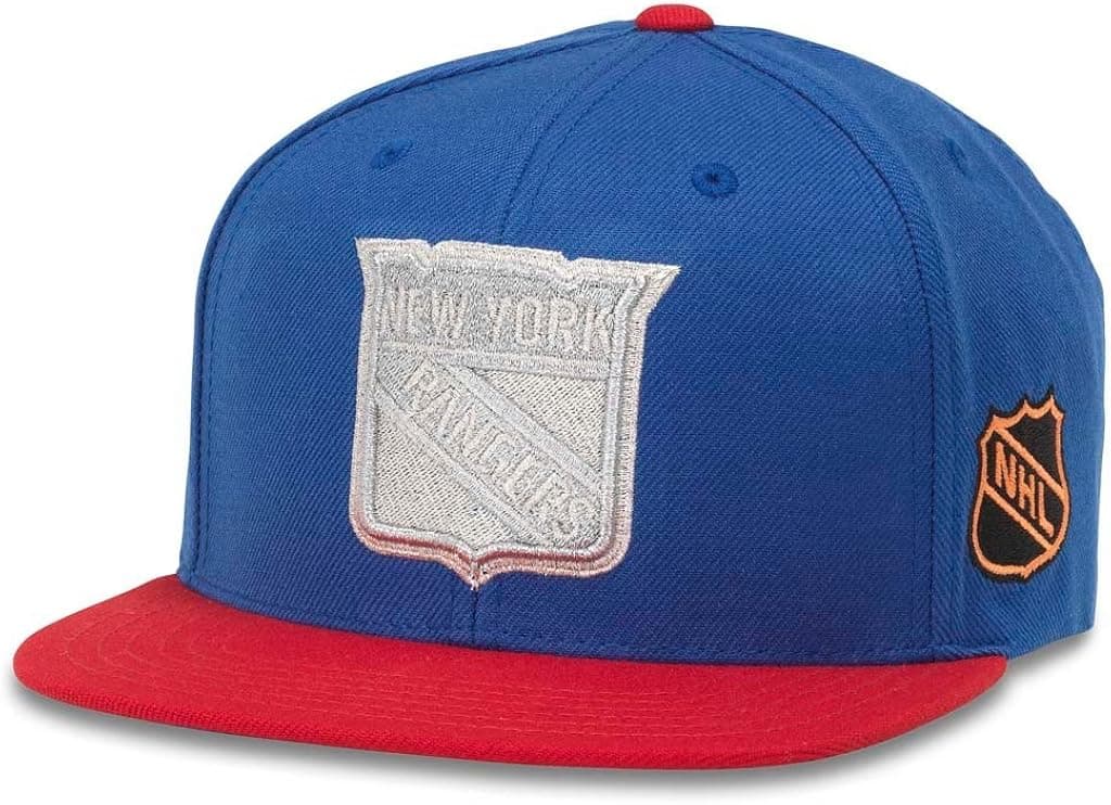 AMERICAN NEEDLE Silver Fox NHL Team Flat Brim Hat (43662A-NHL-Parent)