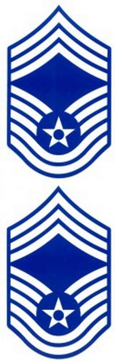 Air Force Chief Master Sergeant Decal Sticker