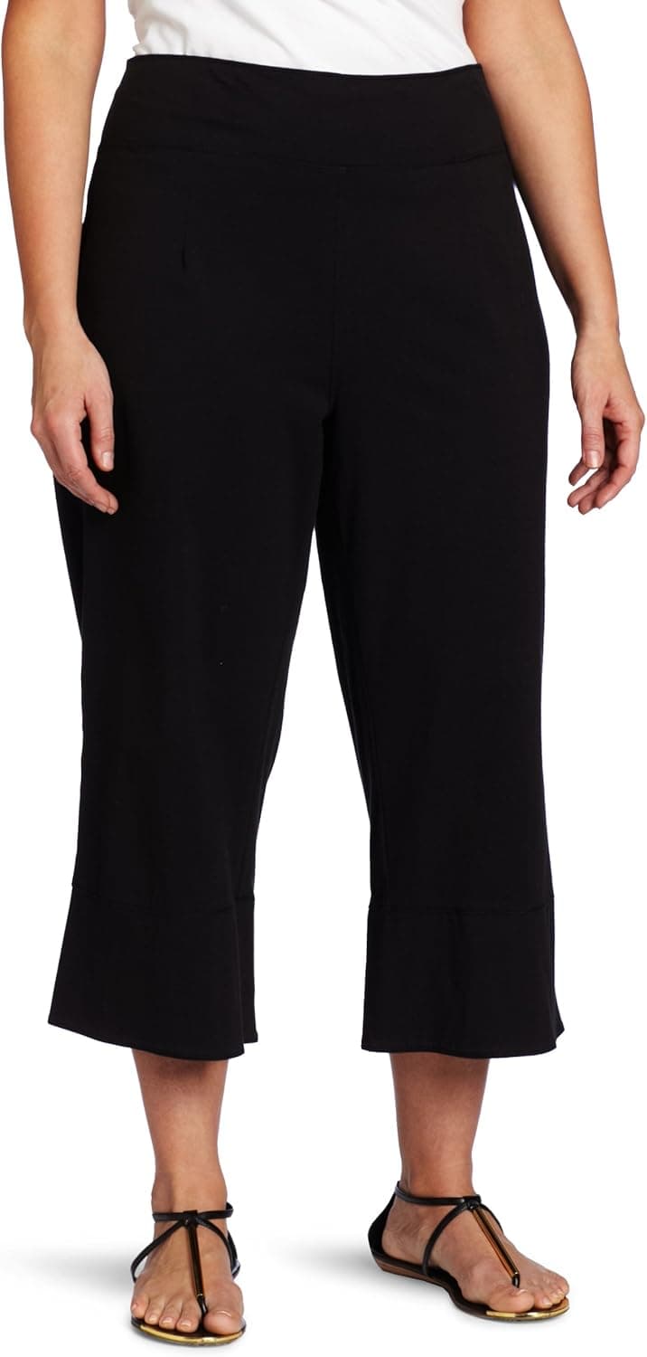 Neon Buddha Women's Plus-size Capri Pant With Vents