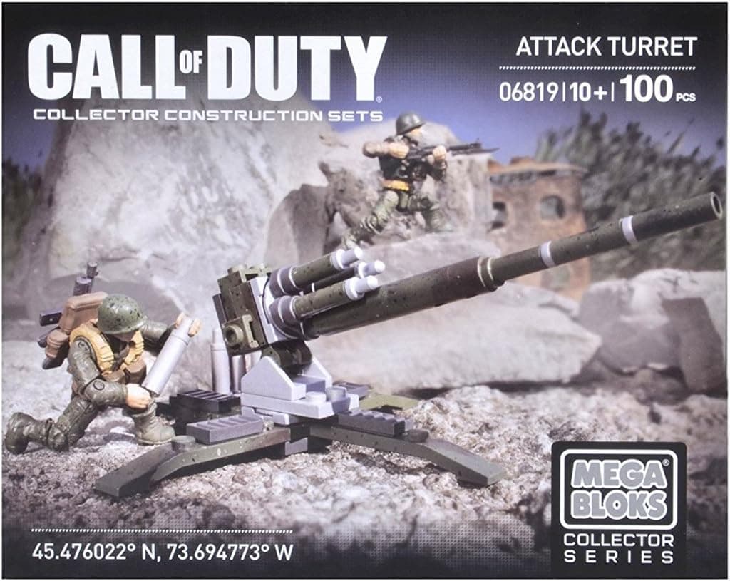 Mega Bloks Call of Duty Attack Turret Building Set