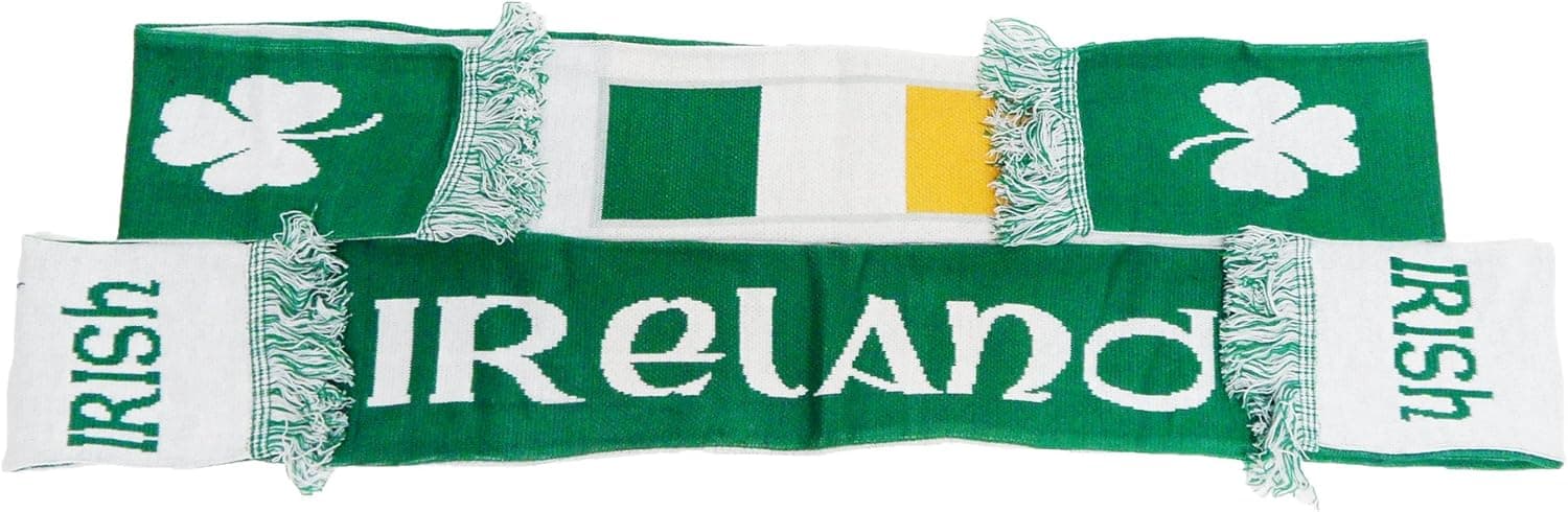 Ireland 2-in-1 Reversible Knit Scarf