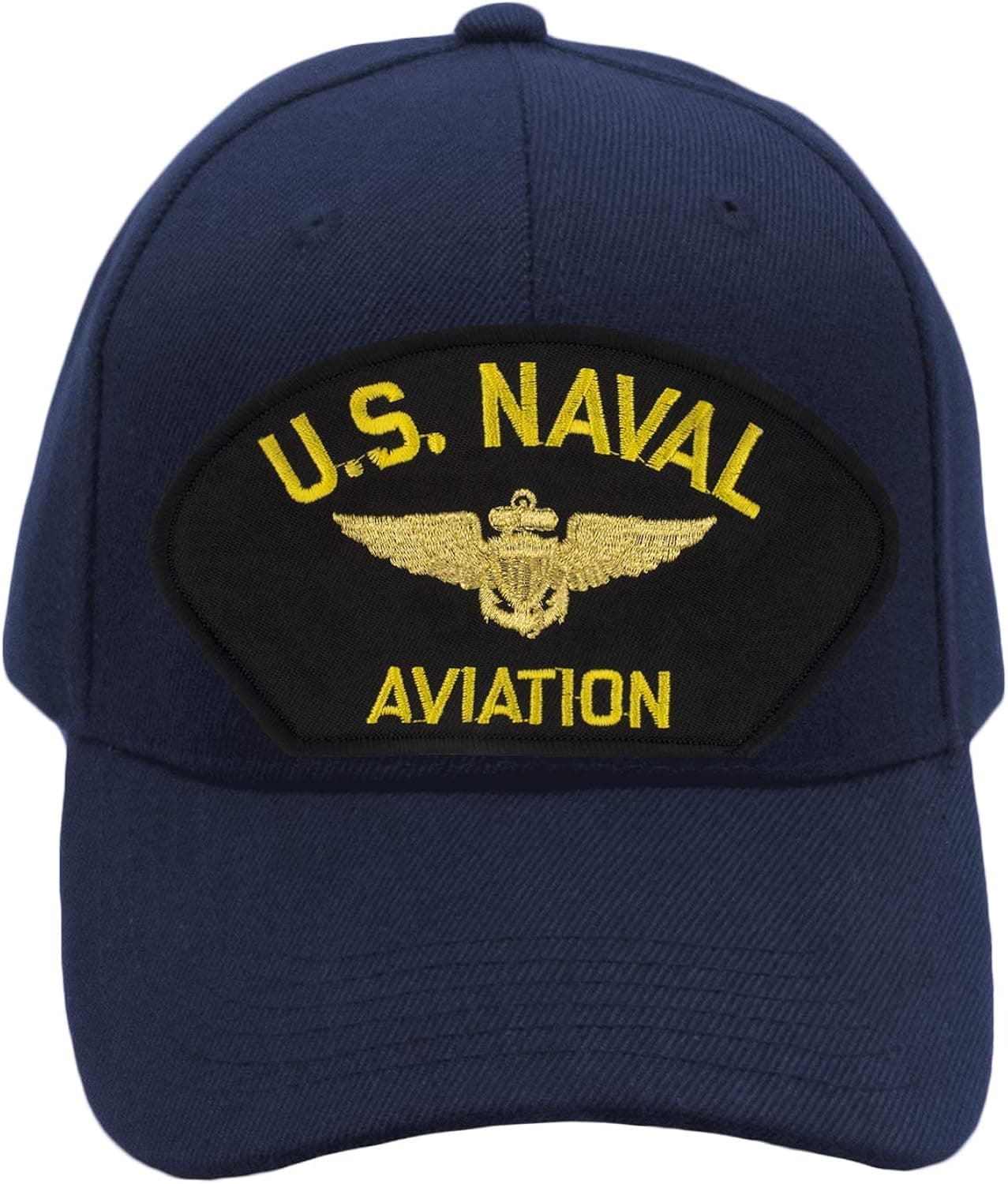 PATCHTOWN US Naval Aviation Hat/Ballcap Adjustable One Size Fits Most (Multiple Colors & Styles)