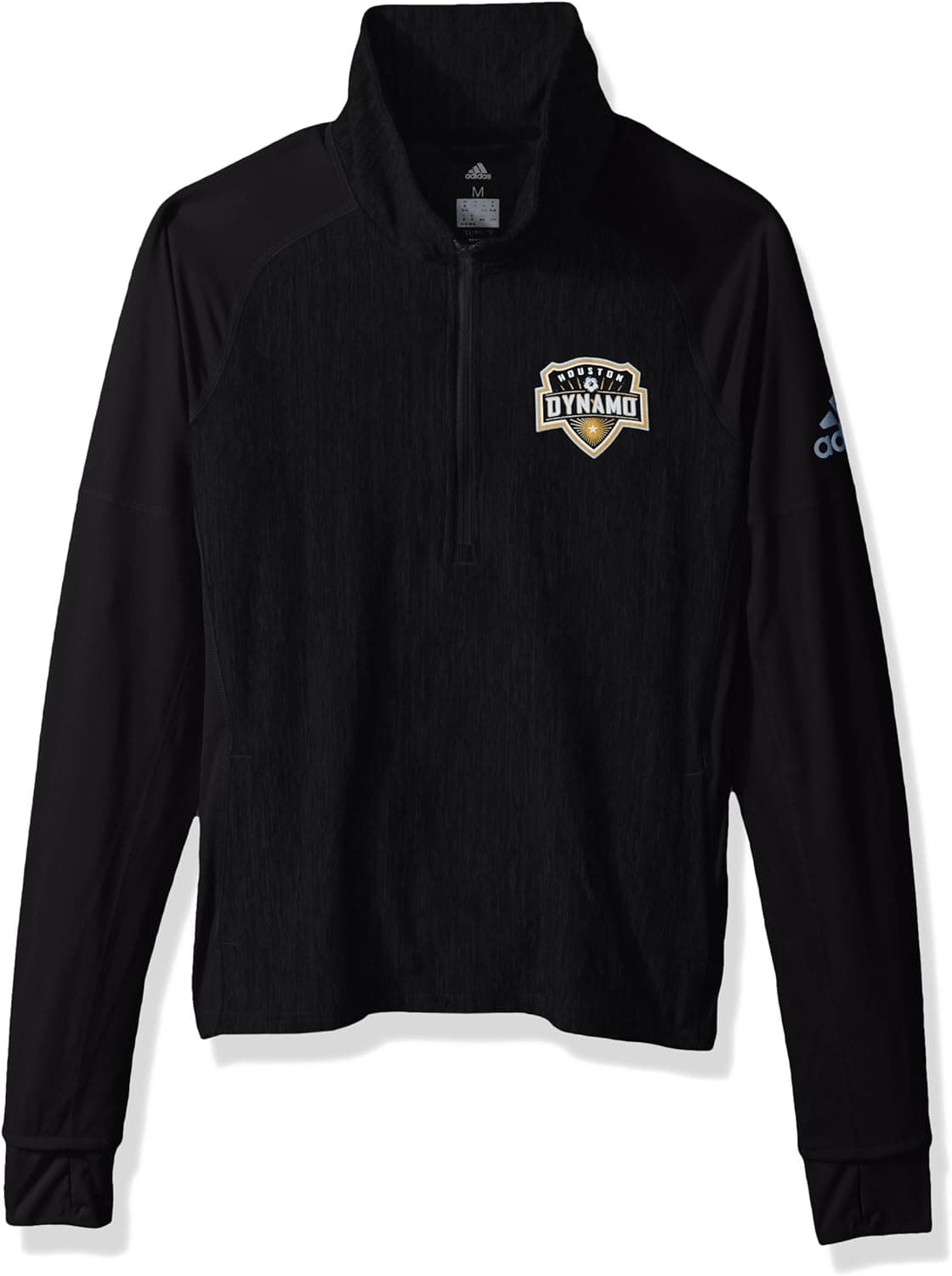 adidas Adult Women Logo Driven 2.5 Heathered Quarter Zip