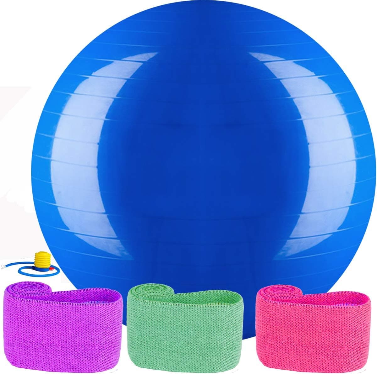 BOLYEE Pull Up Assist Bands Hip Resistance Bands Set- 7PCs Elastic Fitness Stretch Resistance Workout Band Exercise Loops Mobility Bands Kit for Body Stretching,Powerlifting,Glute,Muscle Training