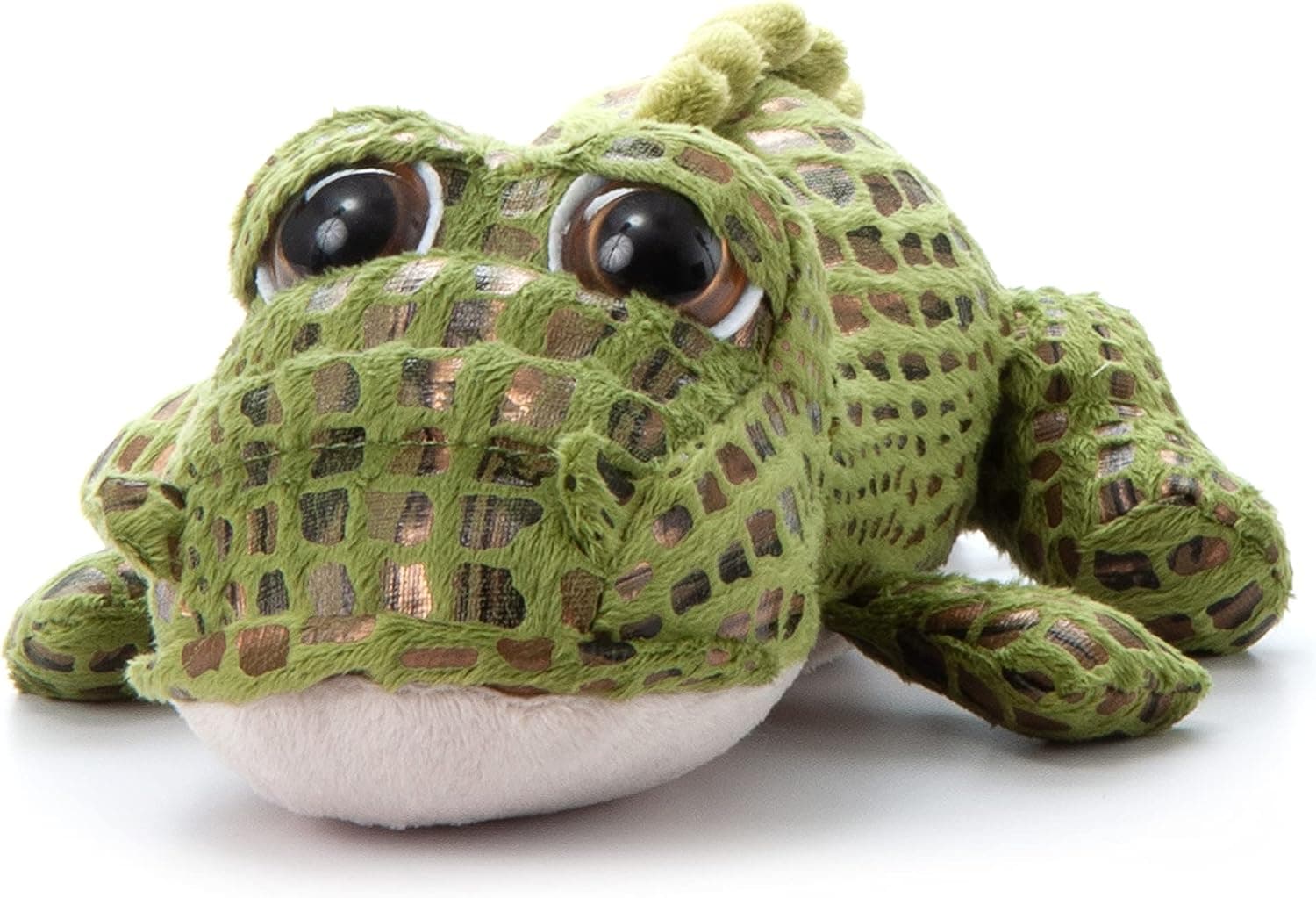 The Petting Zoo Alligator Stuffed Animal, Gifts for Kids, Bright Eye Zoo Animals, Alligator Plush Toy 10 inches