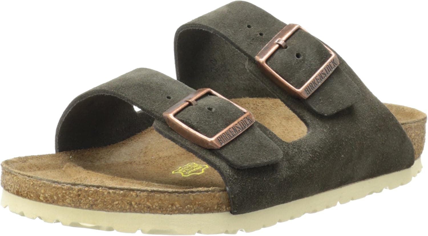 Birkenstock Unisex Arizona Sandal,Mocha Leather,39 M EU