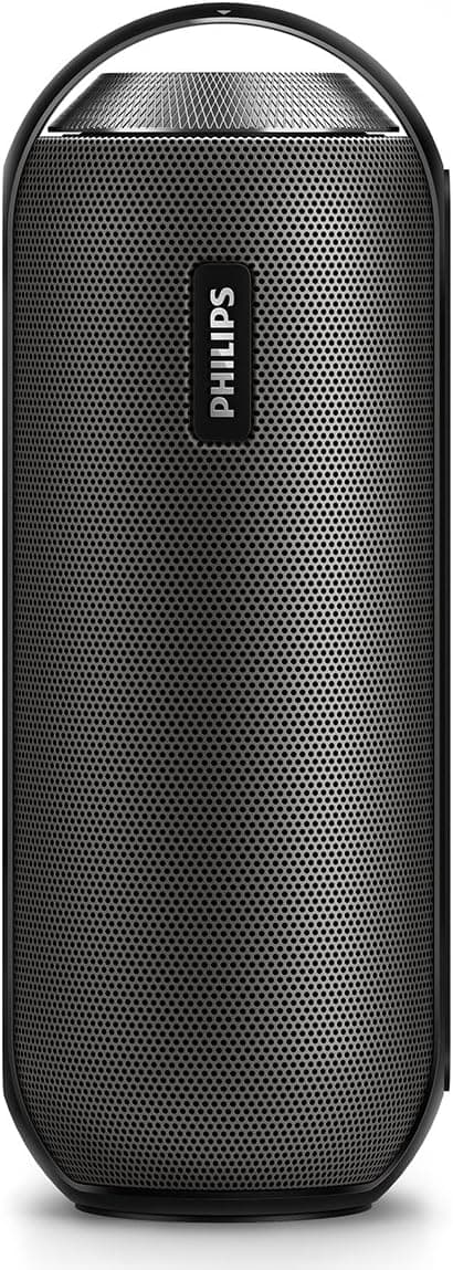 Philips BT6000B/37 Splash-Proof Wireless Portable Speaker (Gun Metal)