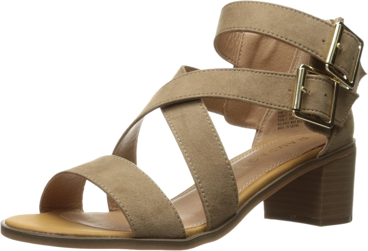Rampage Women's Havarti Heeled Sandal