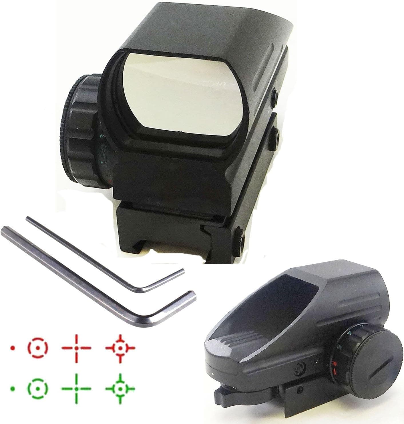 Racing Sports Generic Holographic Red and Green Dot Sight Tactical Reflex 3 Different Reticles