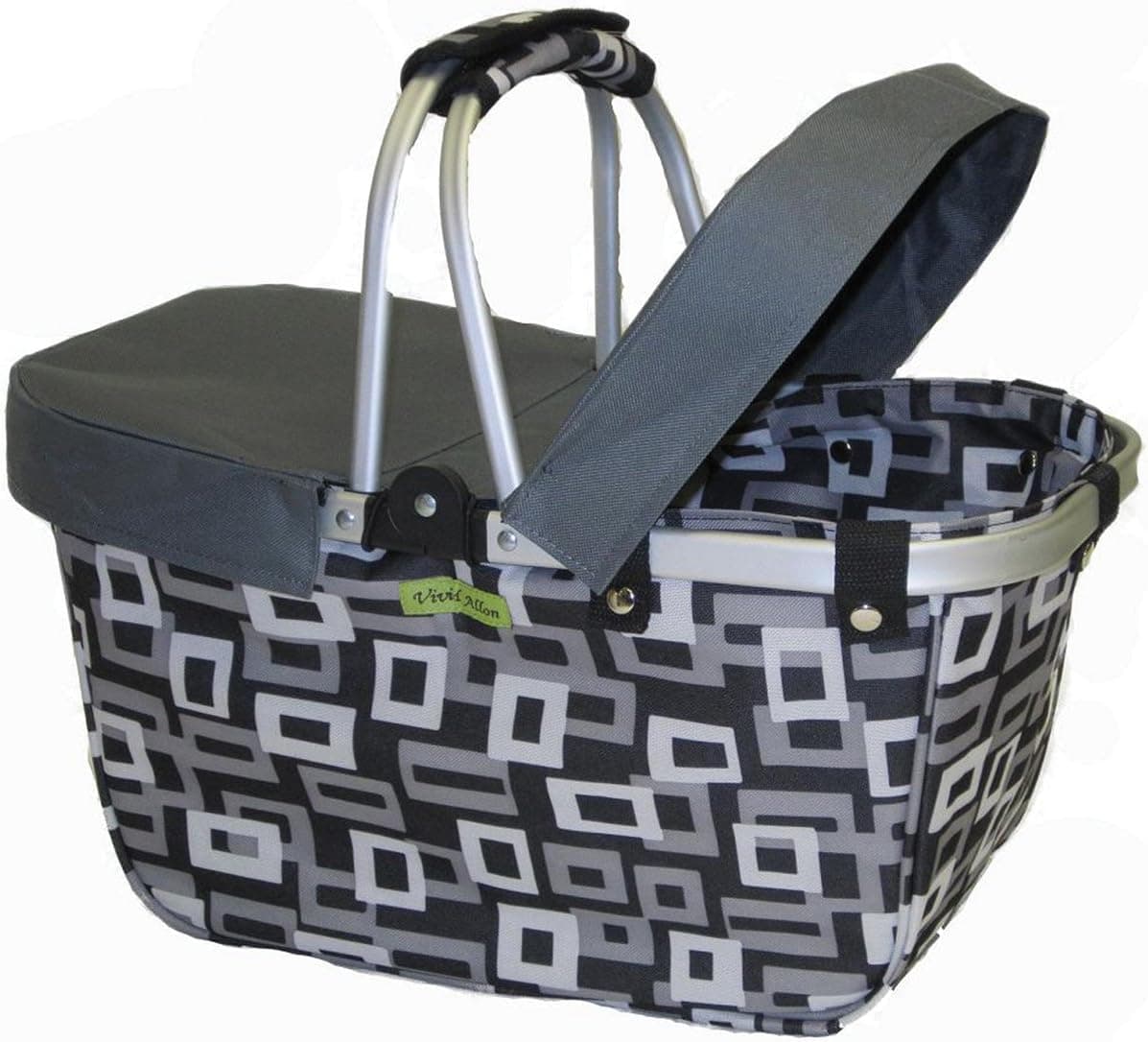 JanetBasket NBC002 Basket Cover, Large, Grey