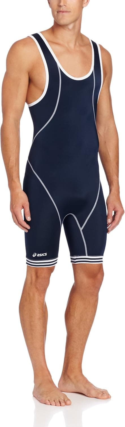 ASICS Mens Snap Down Wrestling Singlet