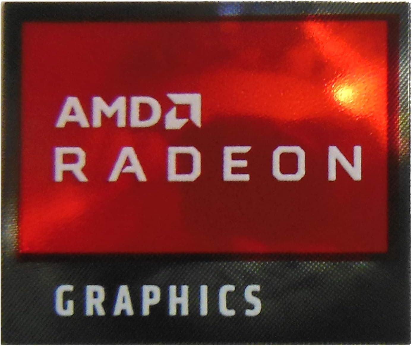 Radeon Graphics Sticker 16 x 20mm / 5/8" x 13/16" [1116]