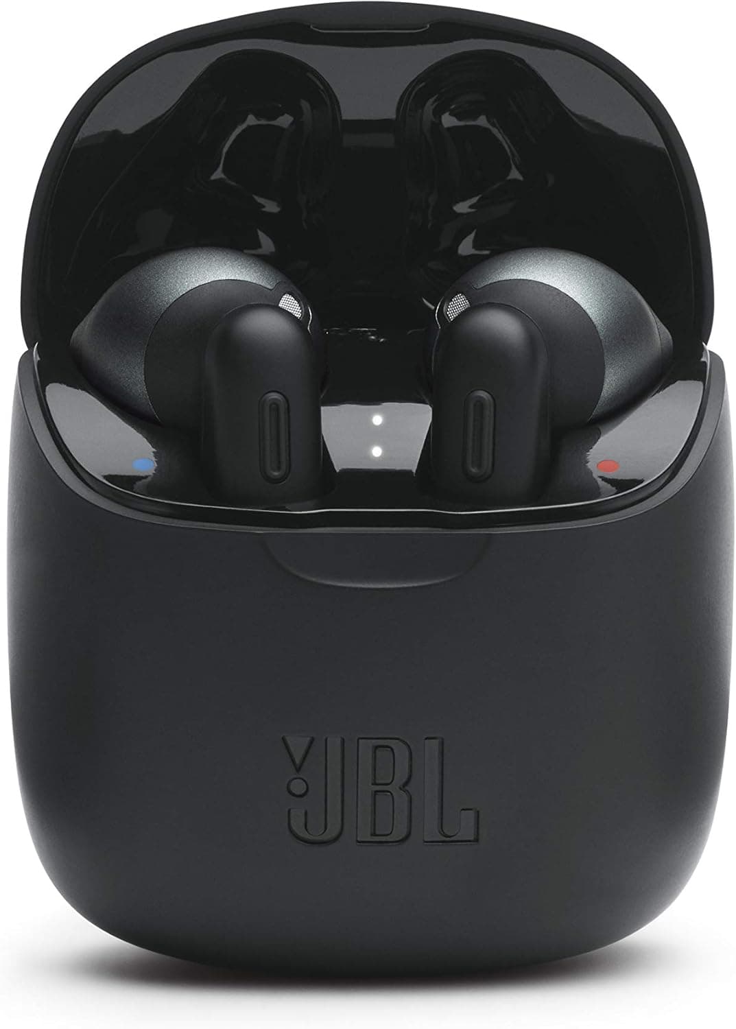 JBL Tune 225TWS True Wireless Earbud Headphones - Pure Bass Sound, Bluetooth, 25H Battery, Dual Connect, Native Voice Assistant (Black)