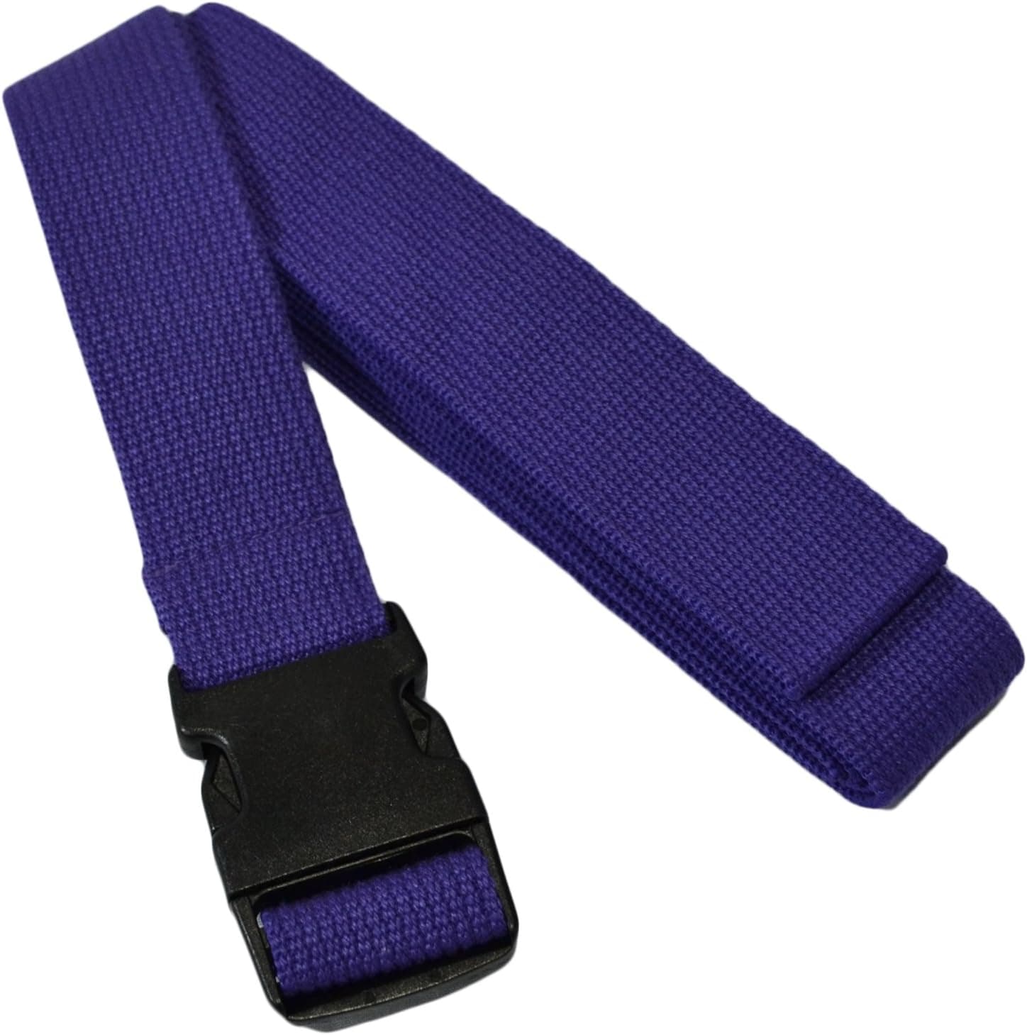YogaAccessories 8' Pinch Buckle Cotton Yoga Strap
