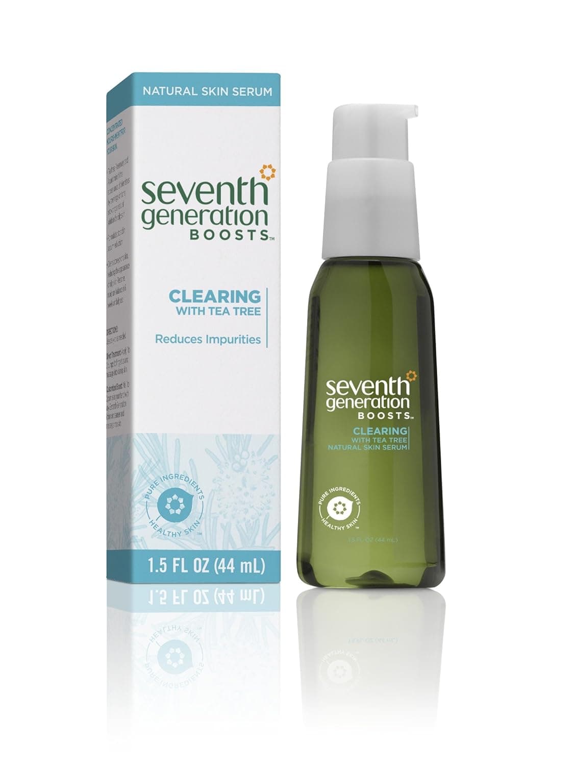 Seventh Generation Boost - Clearing Skin Serum, 1.5 Ounce (2-Pack)