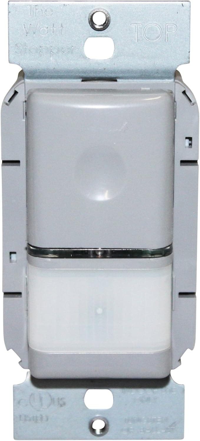 Wattstopper WA-200 G Passive Infrared Wall Switch Occupancy Sensor PIR W/Cover; Gray
