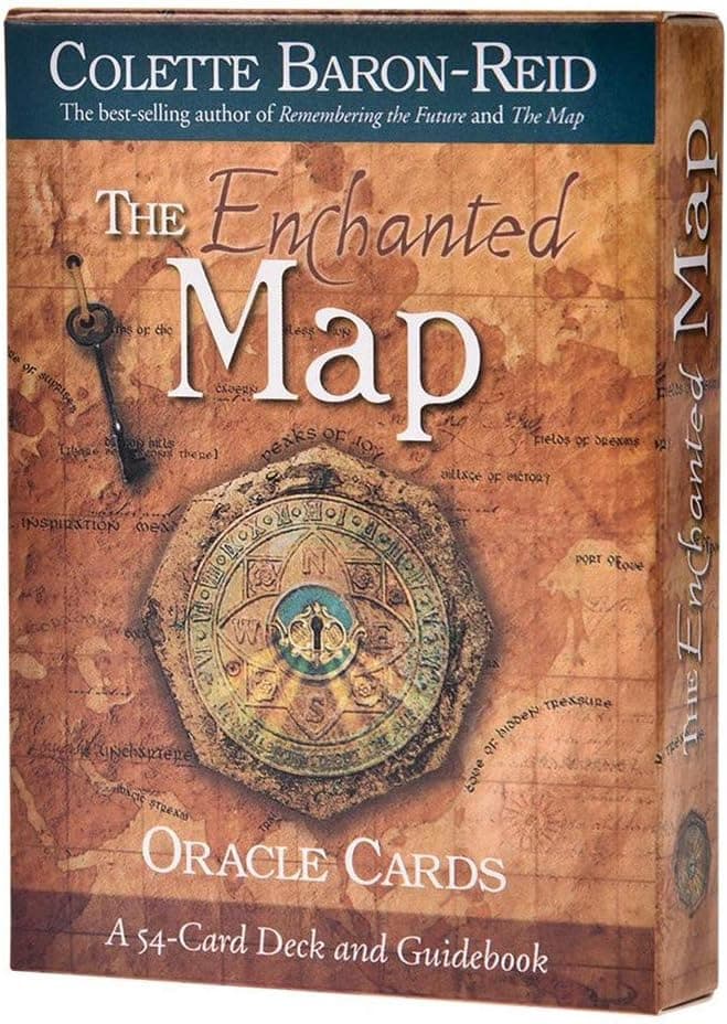 Huluda The Enchanteds Map 54 Oracle Cards Deck Mysterious English Tarot Divination Fate