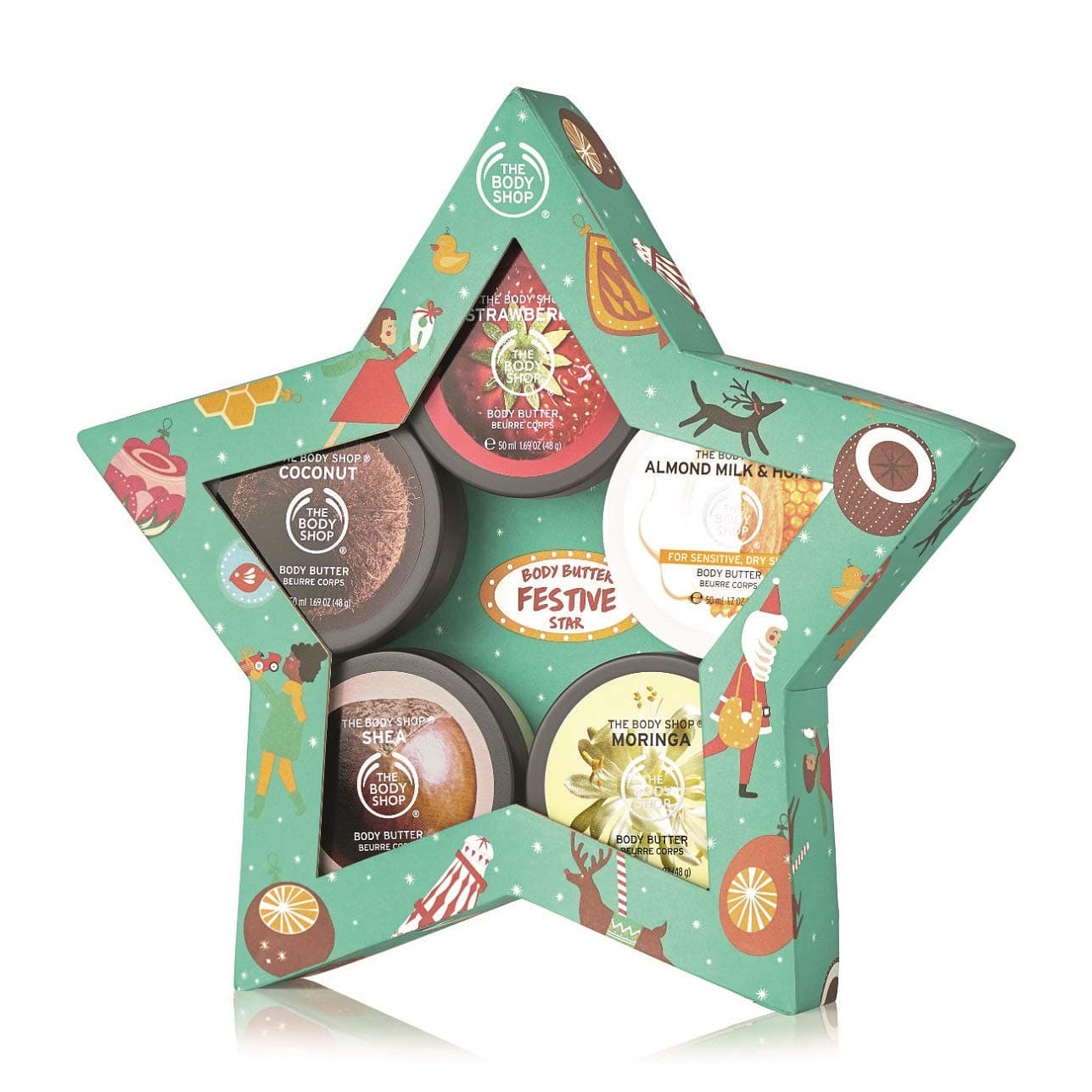 The Body Shop Body Butter Gift Set, Includes 5 of Our Signature Body Butters, All Enriched With Community Trade Shea Butter, 5Piece