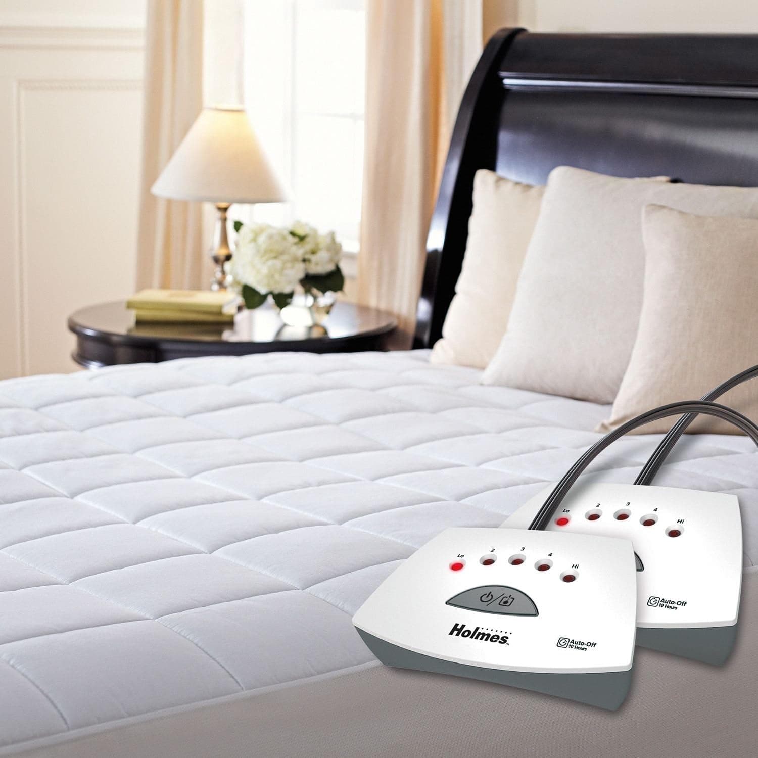Holmes Quilted Heated Mattress Pad (King)