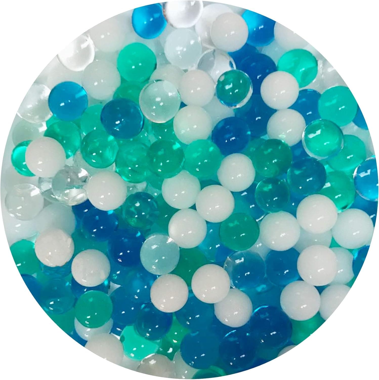 Water Gel Jelly Beads Ocean, OEEKOI 20,000 Water Gel Beads Jelly Growing Balls for Kids Tactile Toys, Tactile Sensory Experience, Wedding Centerpieces and Home Decoration
