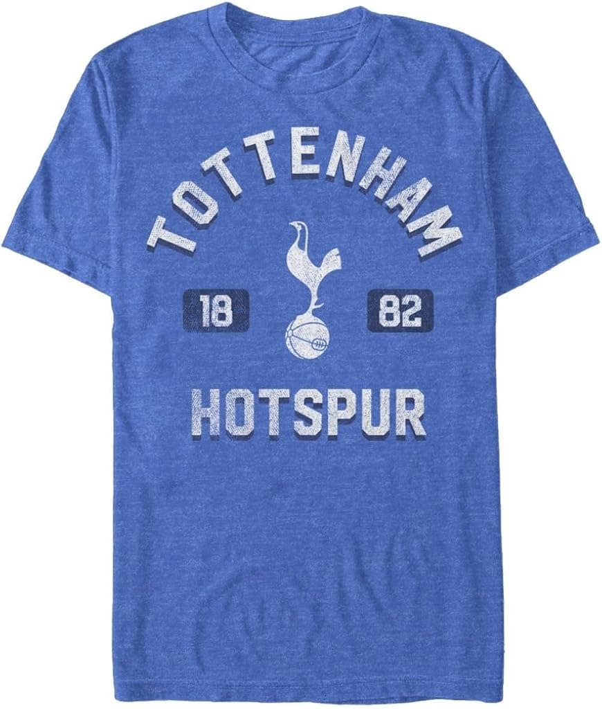 Tottenham Hotspur VINTAGE1882 Blue 100% Cotton Adult T-Shirt (Sizes Small-XXL) Officially Licenced Ships from USA (XXL)