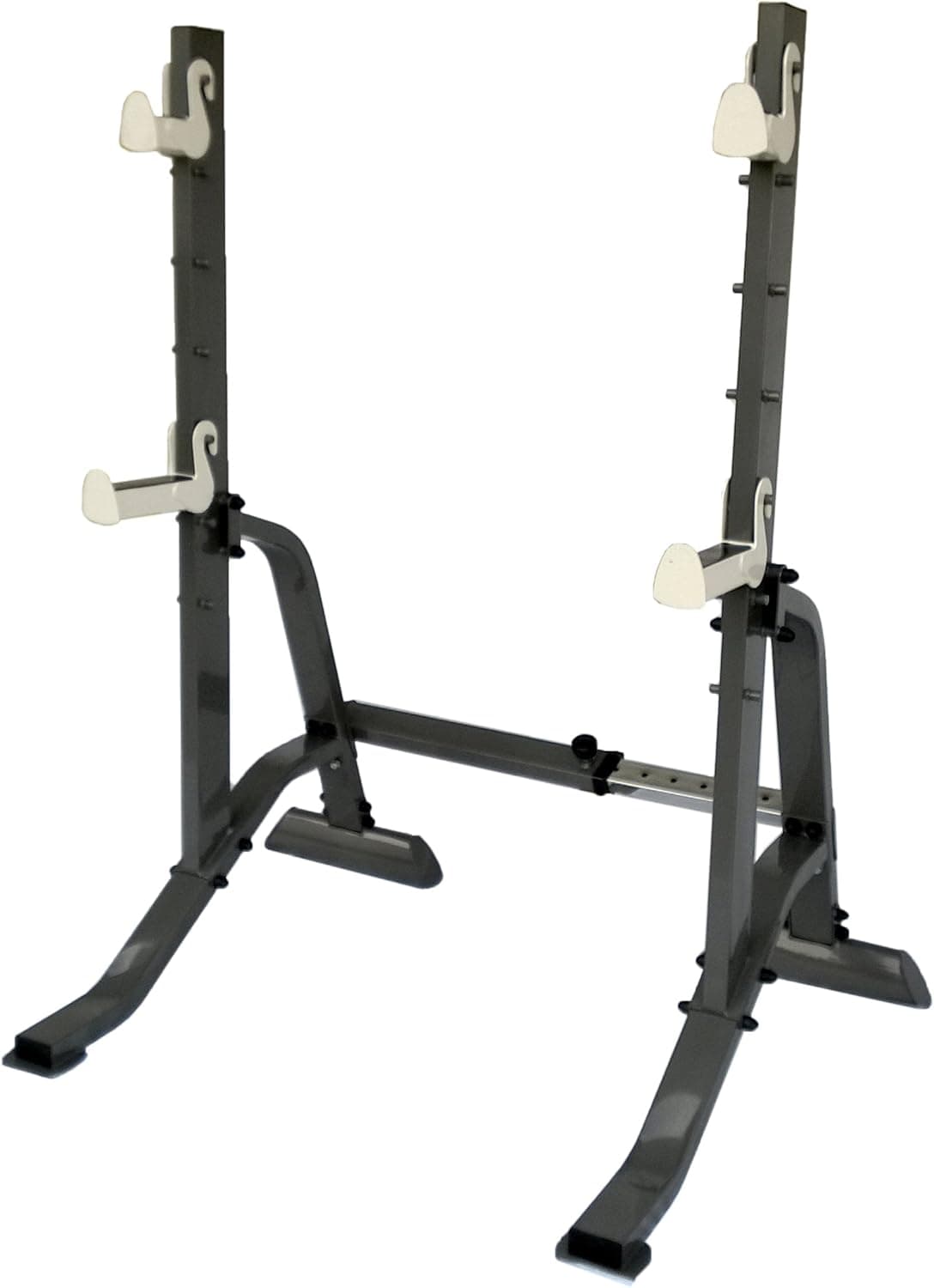 Marcy Deluxe Adjustable Folding Squat Rack with Bar Catch MWB-70100