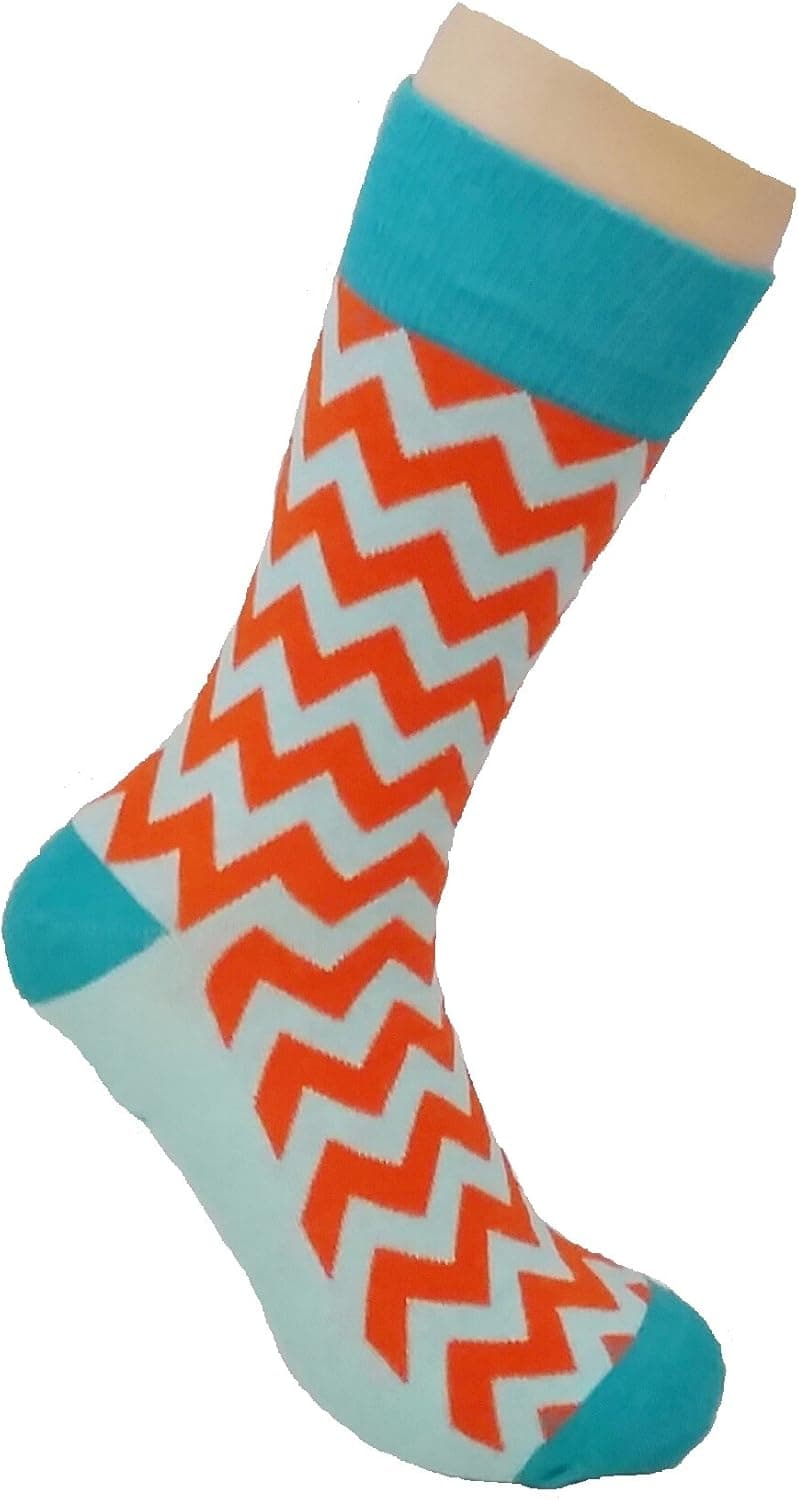 Dapper Chevron Dress Socks