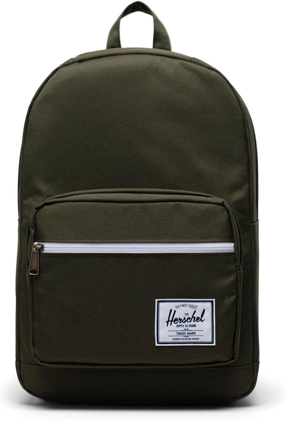 Herschel Pop Quiz Backpack, Ivy Green/Chicory Coffee, Classic 22L