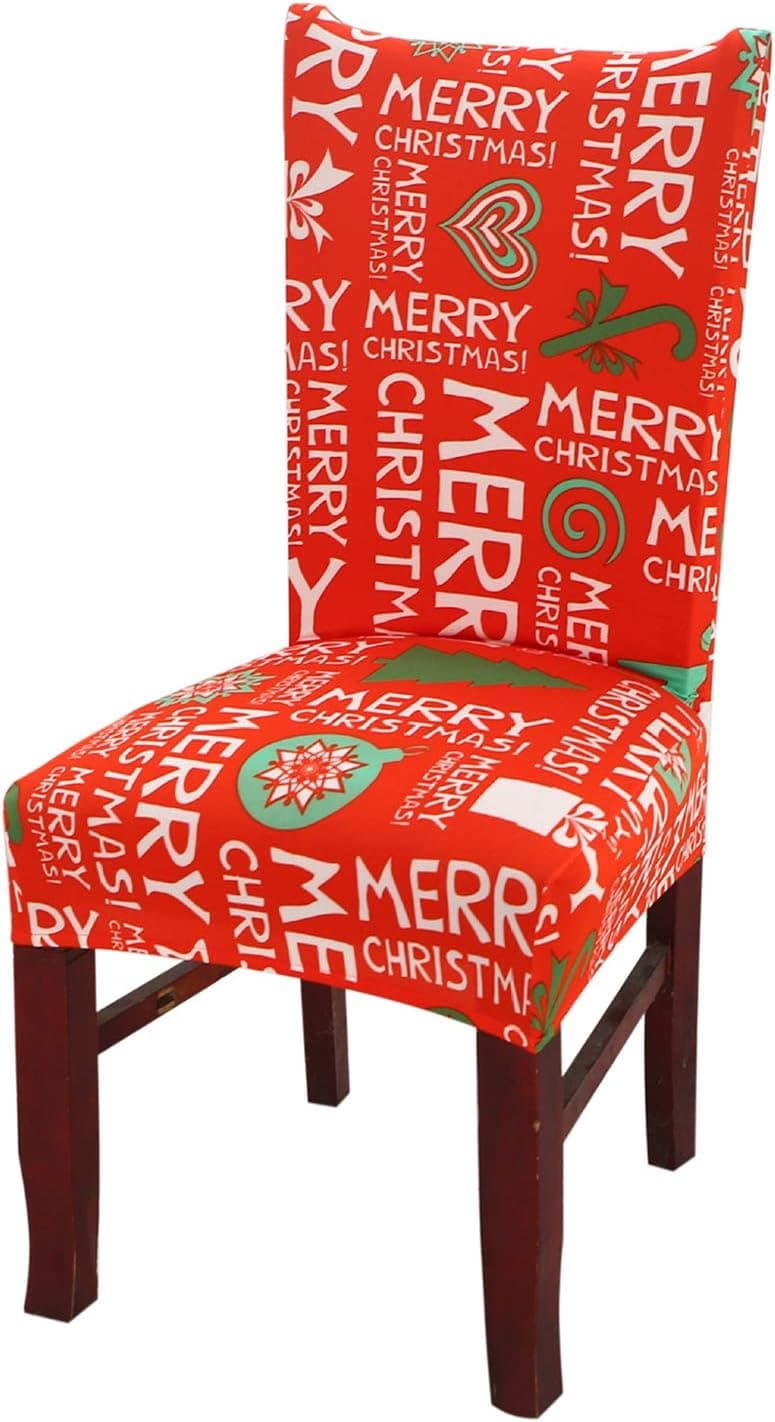 Kaariss Stretch Removable Washable Short Dining Chair Protector Cover Slipcover, 13