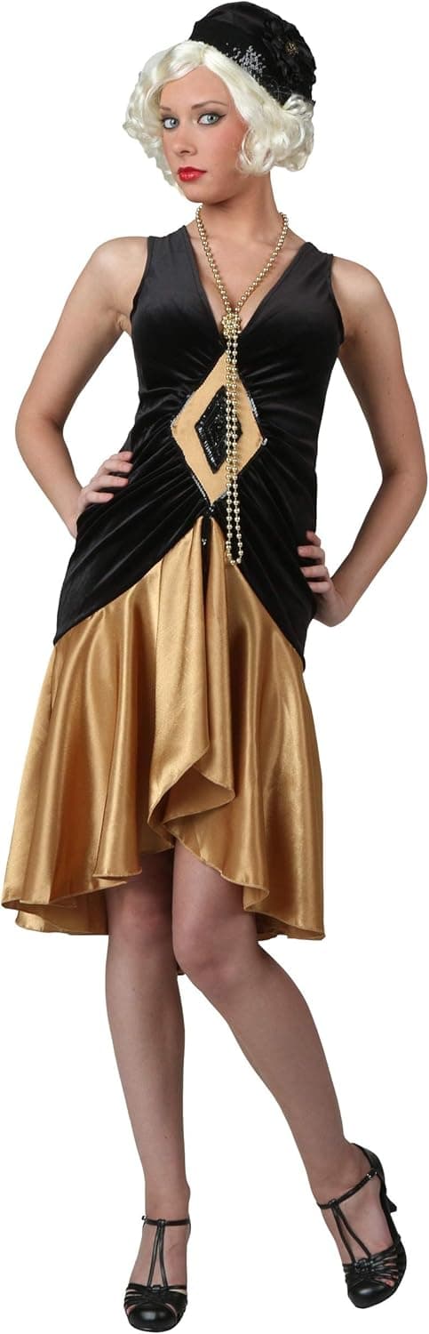 Women's Roaring 20's Plus Size Flapper Costume 5X