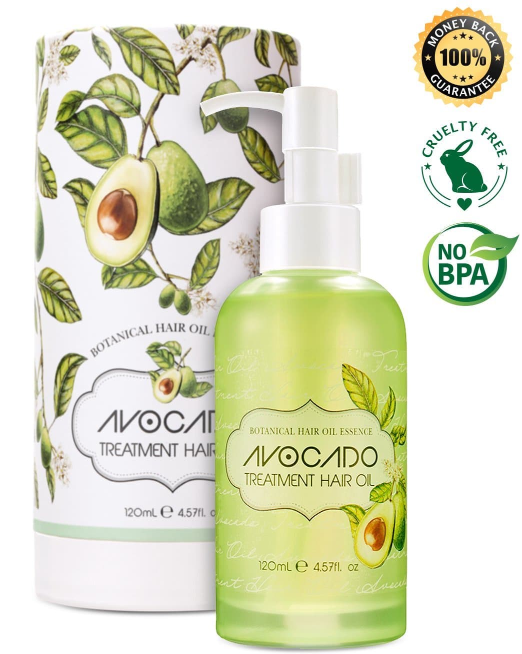 Christmas SALE Avocado hair treatment hair oil hair serum Korean Cruelty free