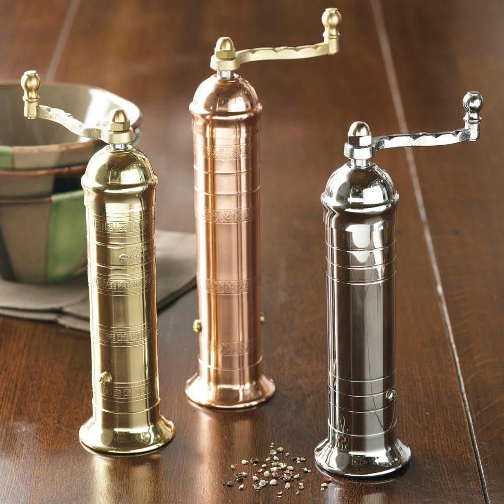 Professional Atlas Pepper Mill: BRASS