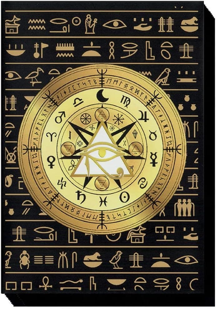 ArtDuel Yugioh Card Sleeves Duelist Protector Deck Shield Mini Size - Eye of Horus - 50ct