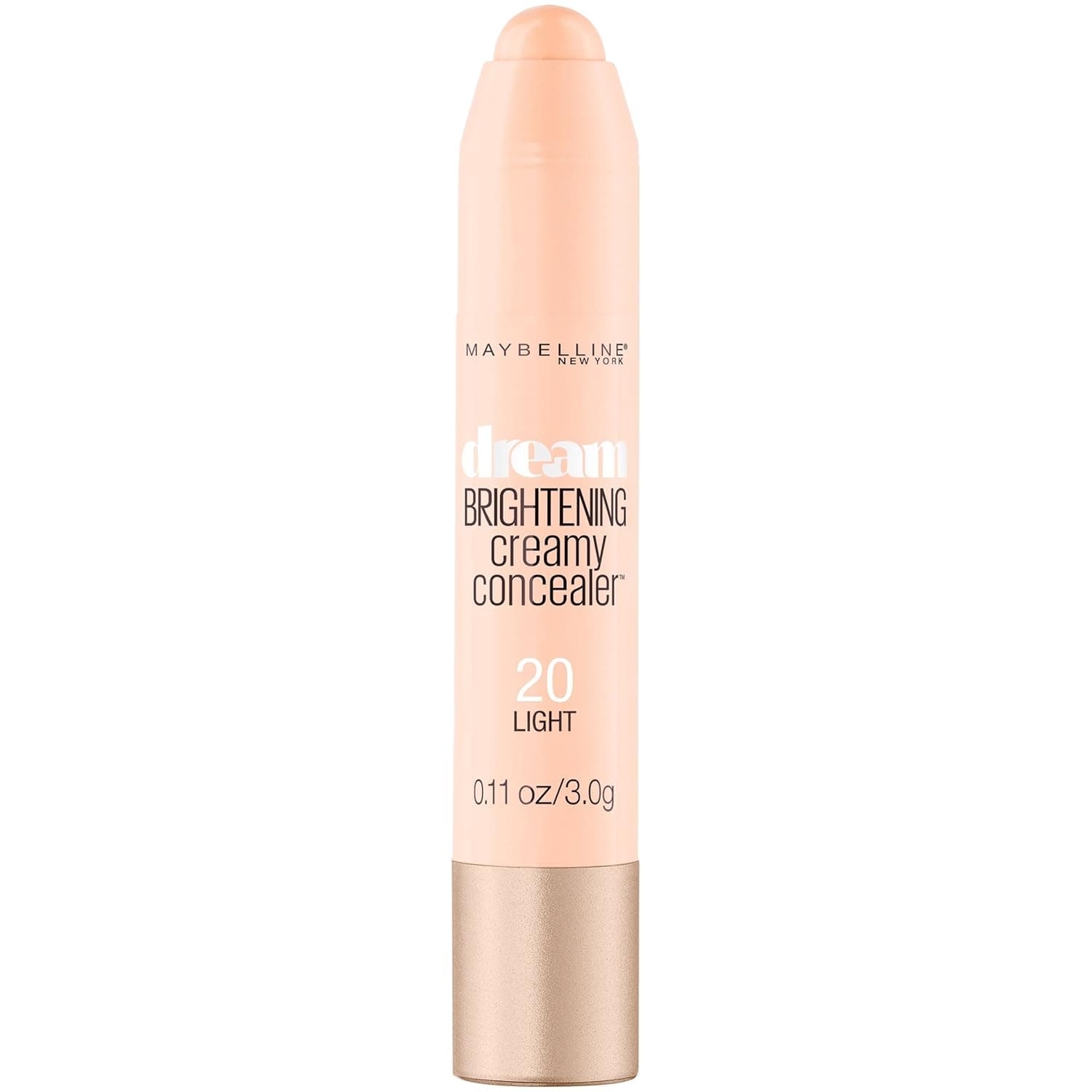 Maybelline New York Dream Brightening Creamy Concealer, Light, 0.11 oz.