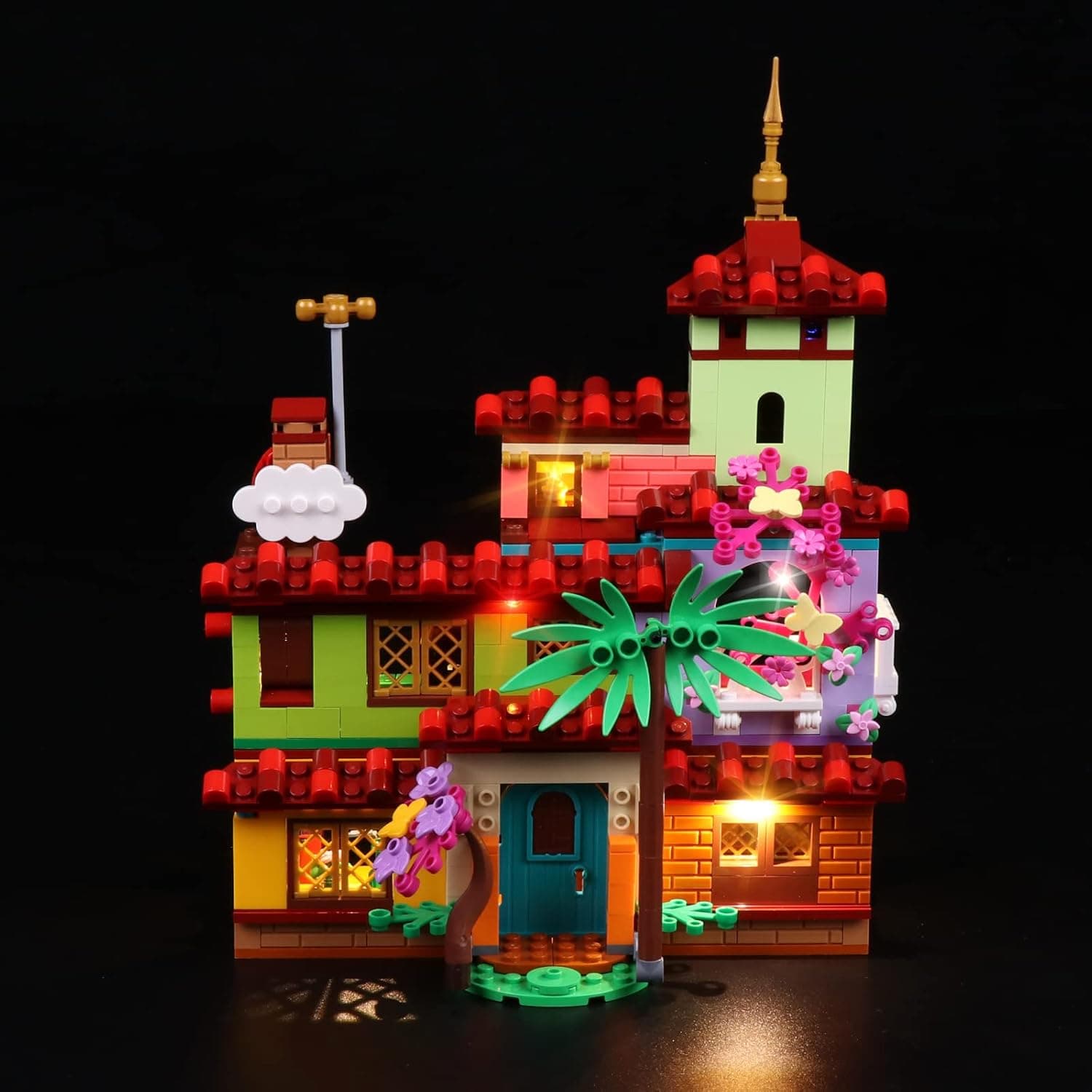 Lighting Kit for Lego Disney Encanto The Madrigal House 43202 Building Set