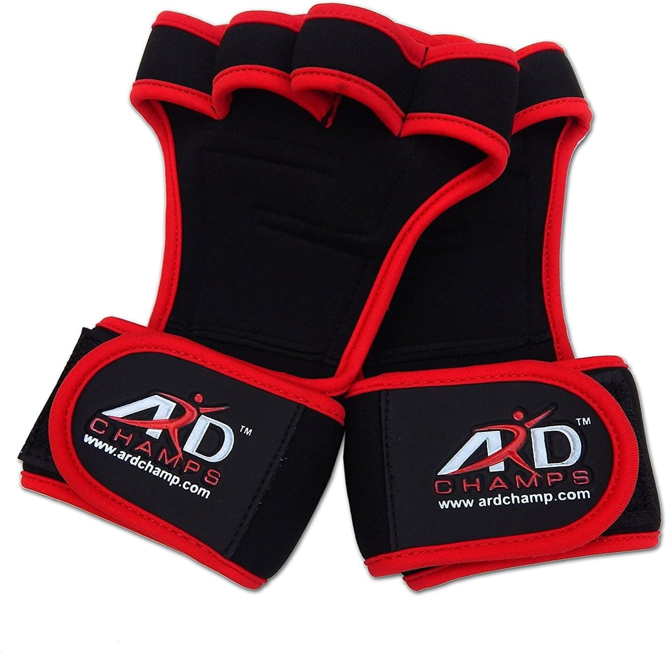 ARD-Champs Health Gloves Wrist Wrap Workout Fitness Weight Gym Lifting Grip Suits Both Men & Women