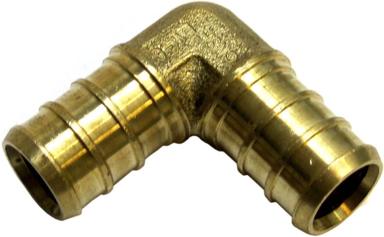 (pack of 50) 1/2" Pex Brass 90 elbow- crimp