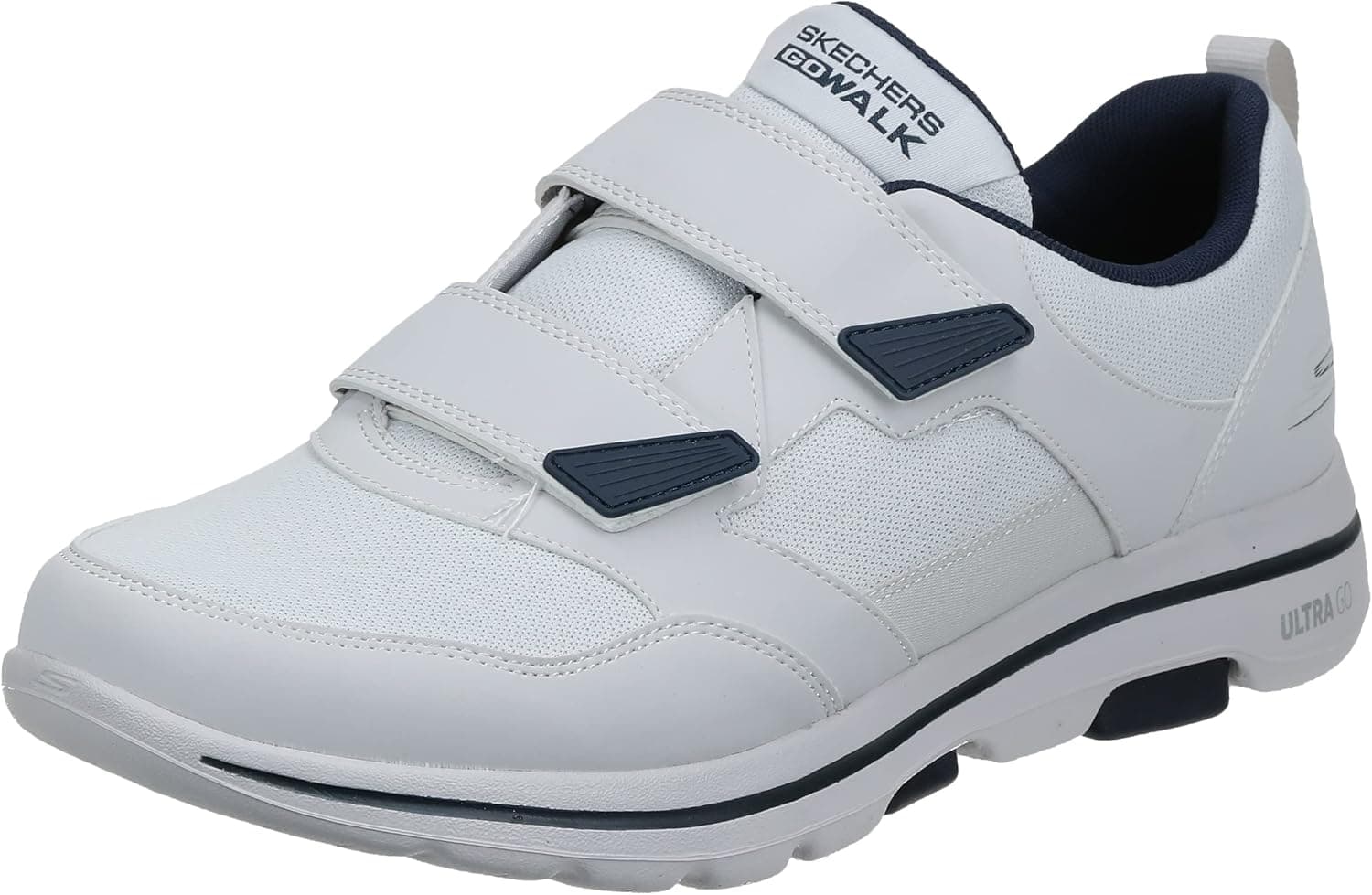 Skechers Men's Gowalk-Athletic Hook and Loop Walking Shoes | Two Strap Sneakers | Air-Cooled Foam