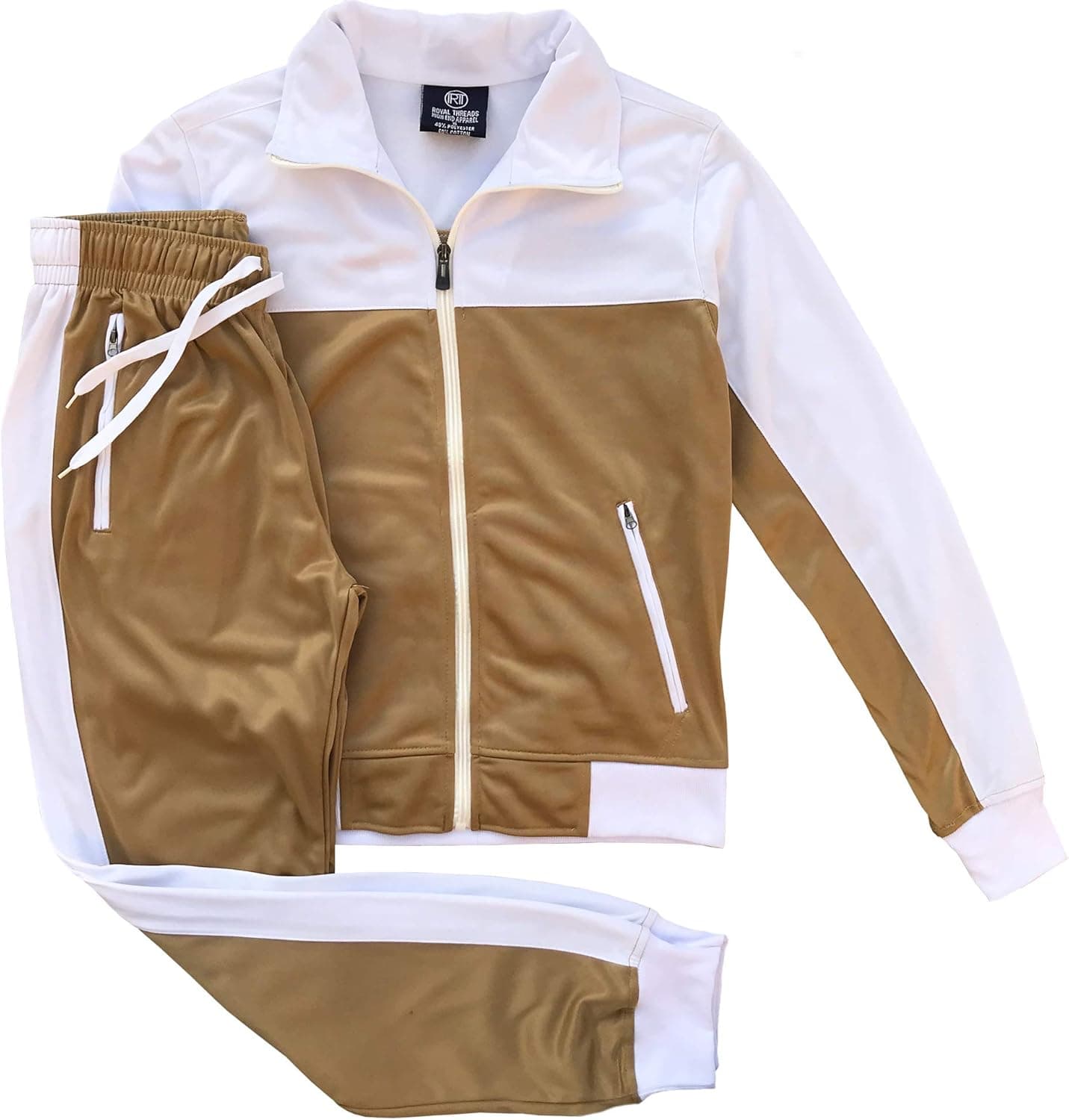 Royal Threads Canada Women's 2-Piece Fashionary Tracksuit Full Track Jacket & Jogger Track pants Jumpsuit
