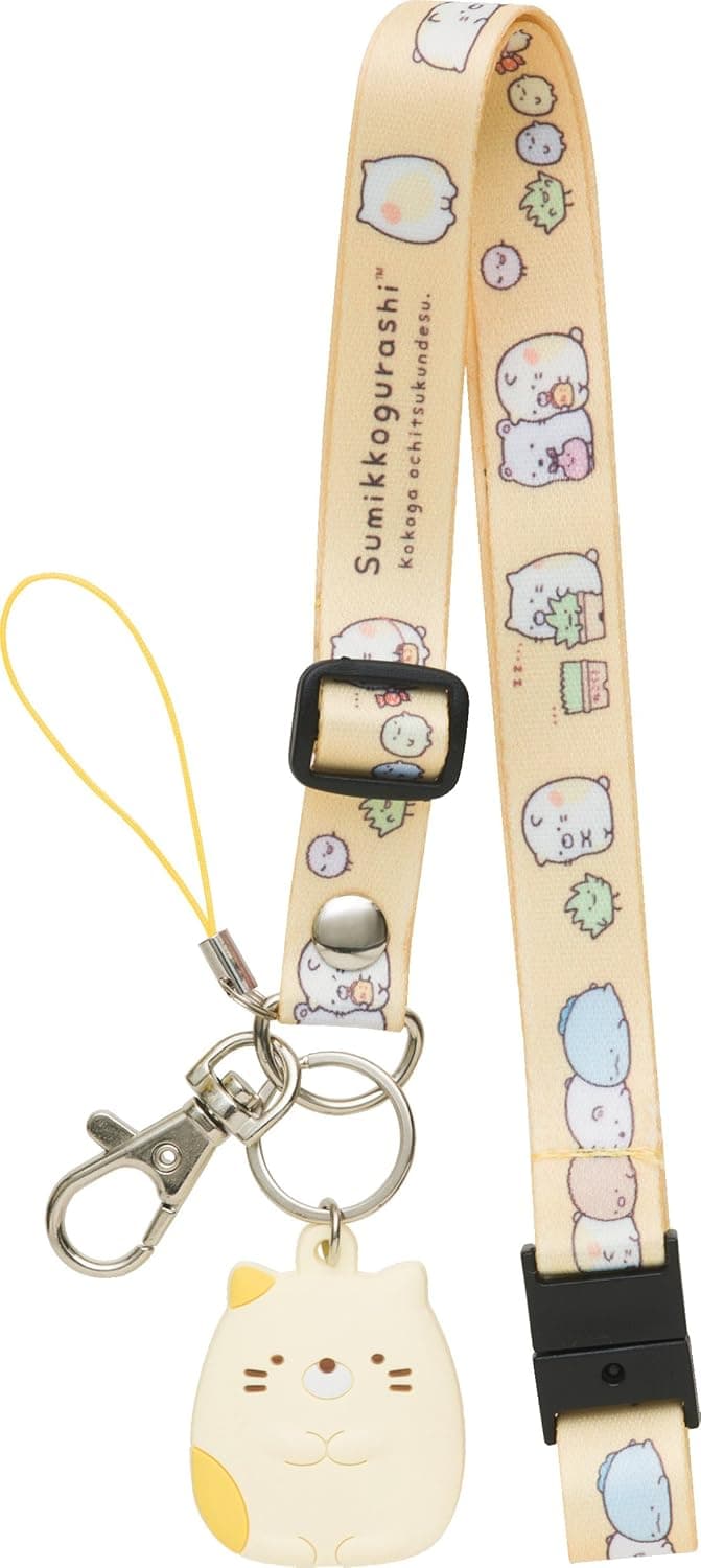 San-X SC G Neck Strap cat AY22501