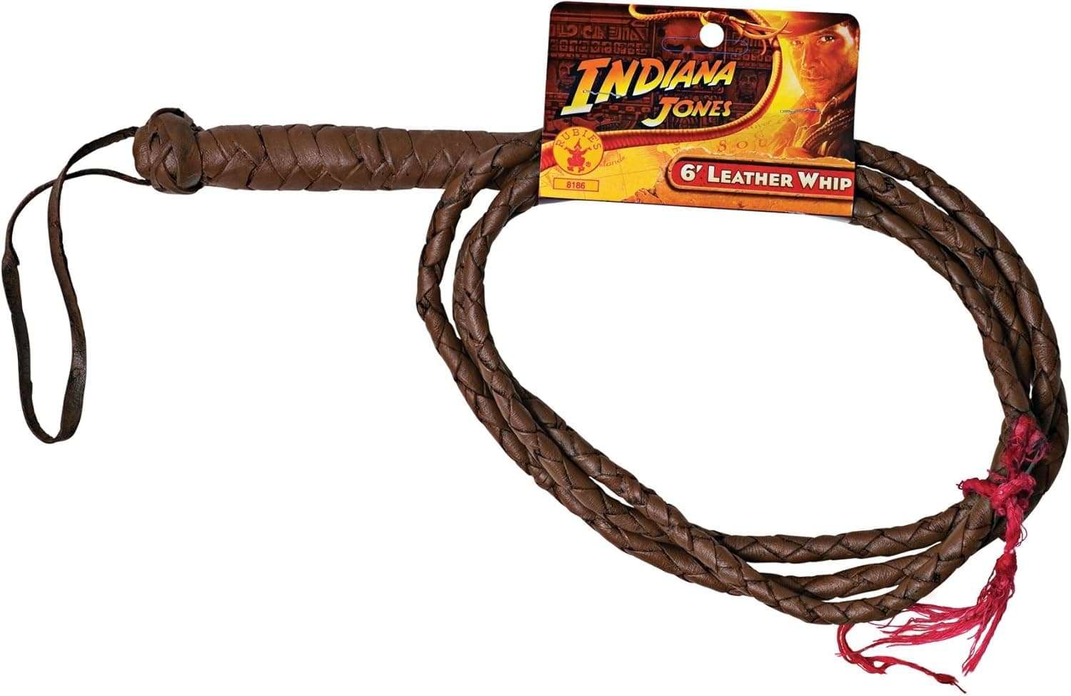 Indiana Jones 6 foot Costume Leather Whip