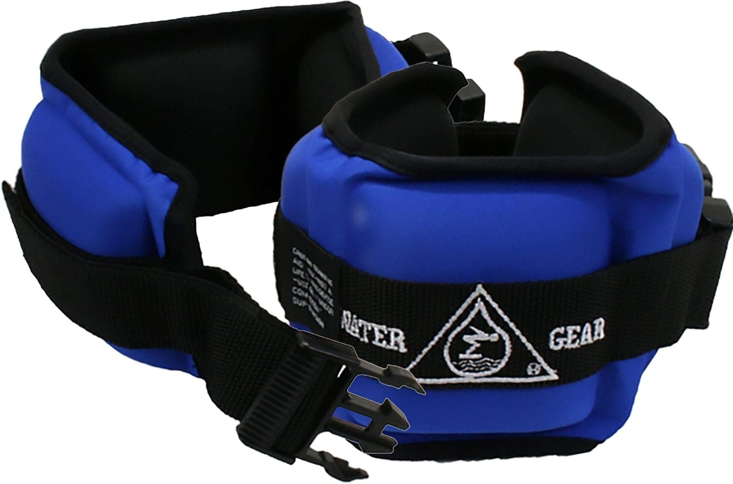 Water Gear Micro Buoyancy Cuff - Aqua Aerobics Fitness Gear Bands for Ankle and Wrist - Swimming Pool Workout - Exercise Equipment Adjustable Ankle and Wrist Bands for Men and Women