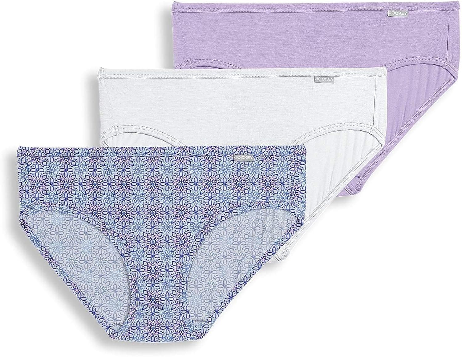 Jockey Women's Underwear Supersoft Bikini - 3 Pack