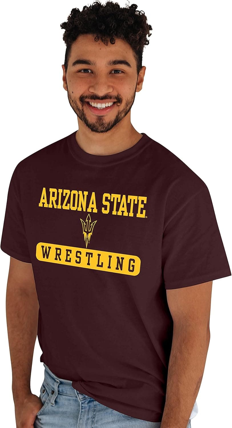 Blue 84 Men's T Shirt Wrestling