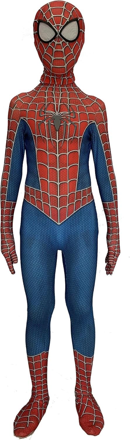 Vowdicua Superhero Costumes For Kids Halloween Cosplay Jumpsuits 3D Style