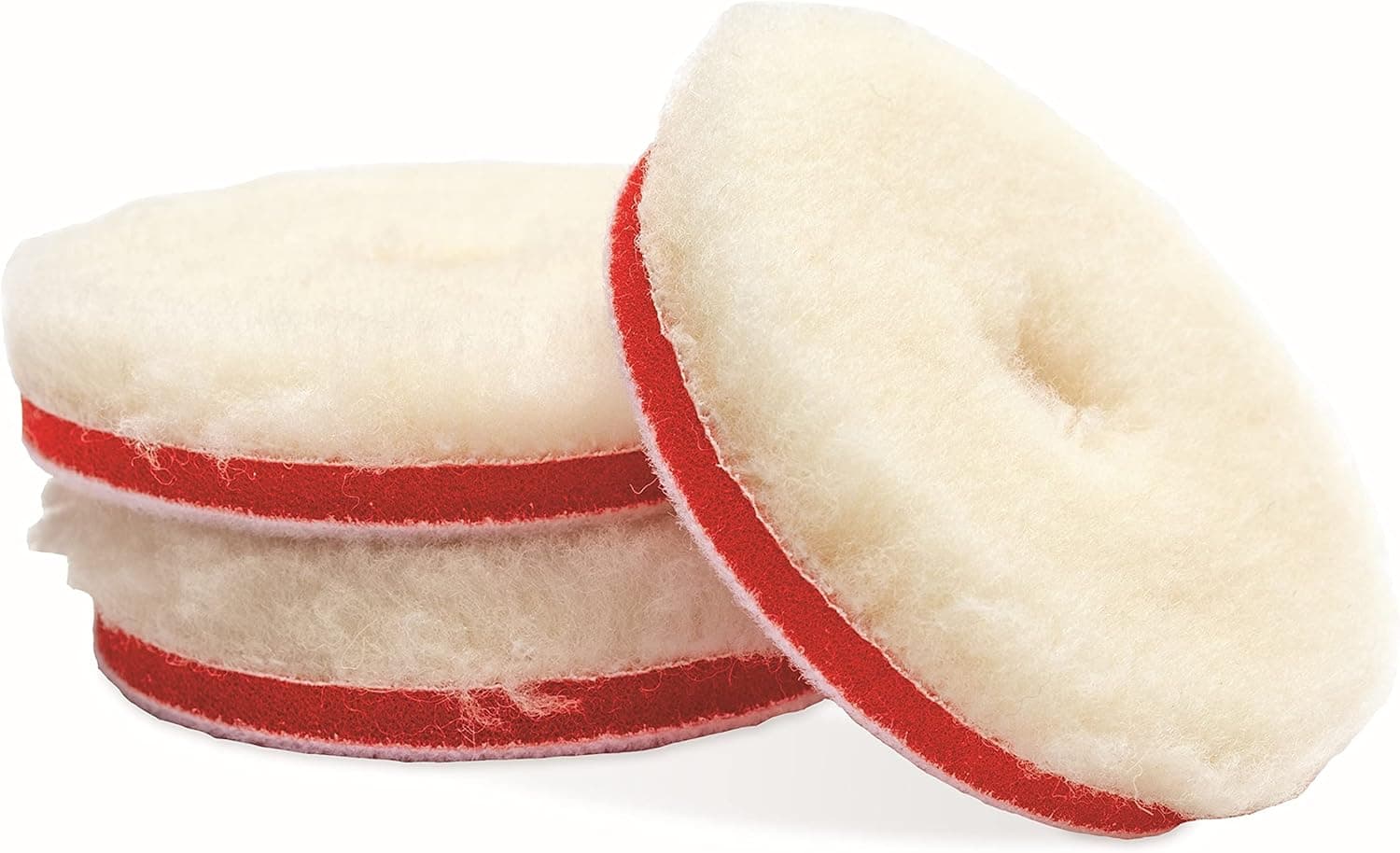 Griot's Garage BKW3 BOSS 3" Knitted Wool Pads (Set of 3)